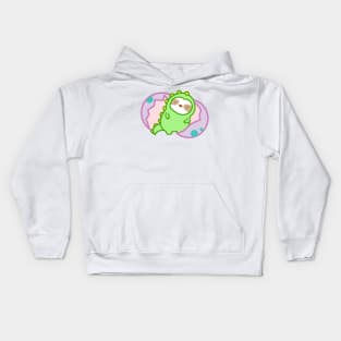 Cute Sloth Dinosaur Kids Hoodie